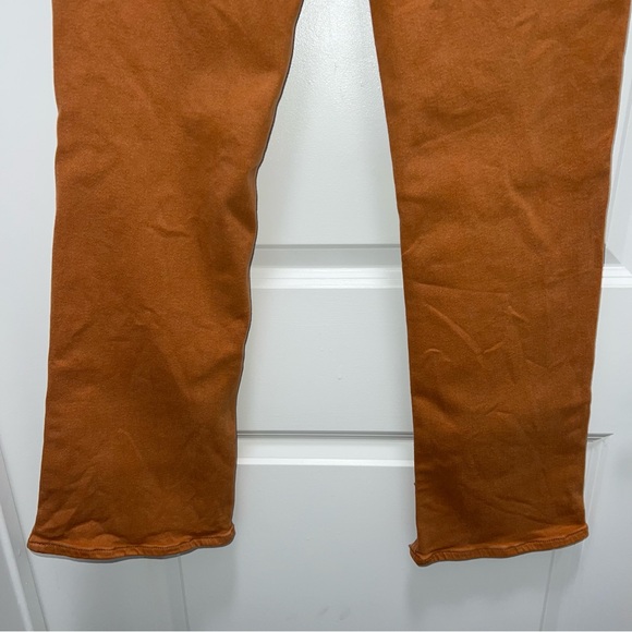 We the Free Free People Orange Shayla Jeans - Picture 9 of 9